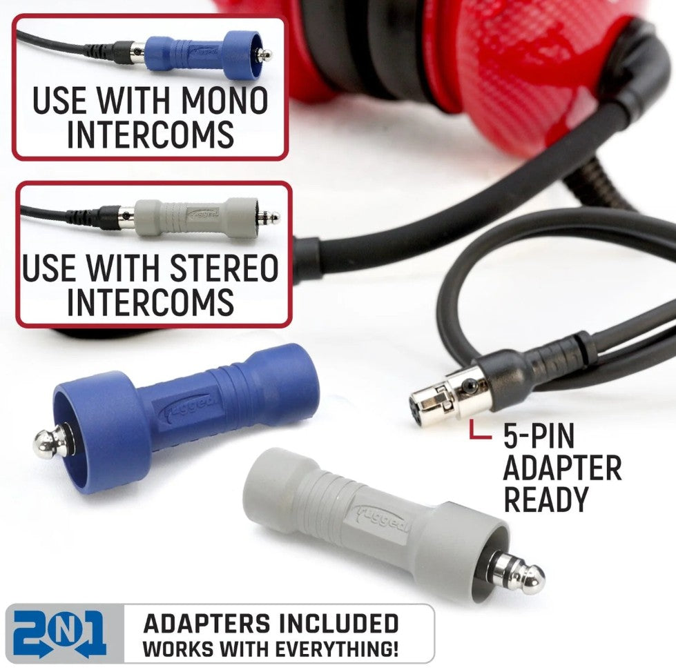 Ultimate Headset for STX STEREO & OFFROAD Intercoms - Child Size - Over the Head - CLEARANCE