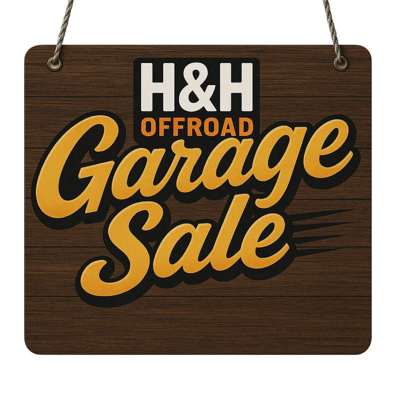 Checkered Flag Garage Sale!
