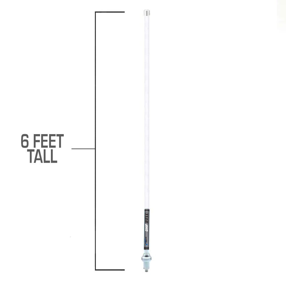 Fiberglass Base Camp Antenna - UHF, VHF or GMRS - Clearance