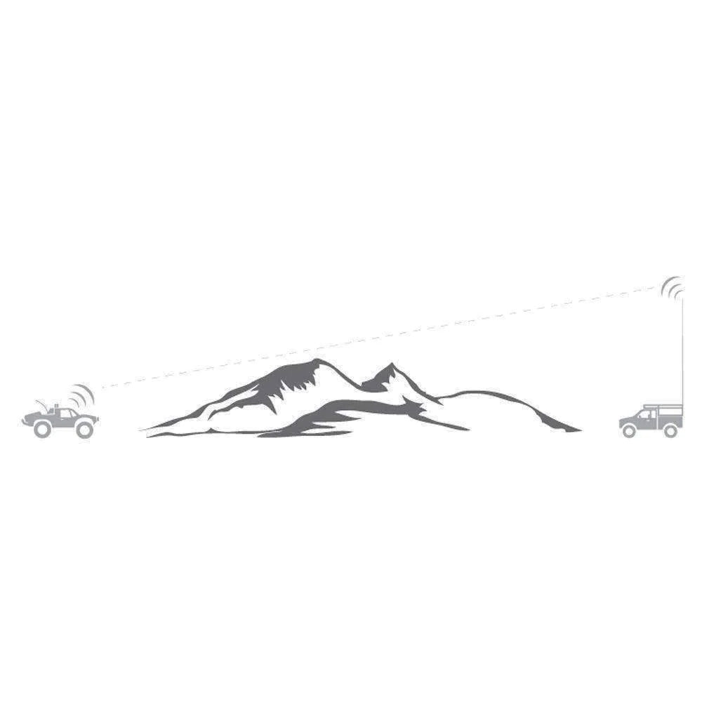 Fiberglass Base Camp Antenna - UHF, VHF or GMRS - Clearance