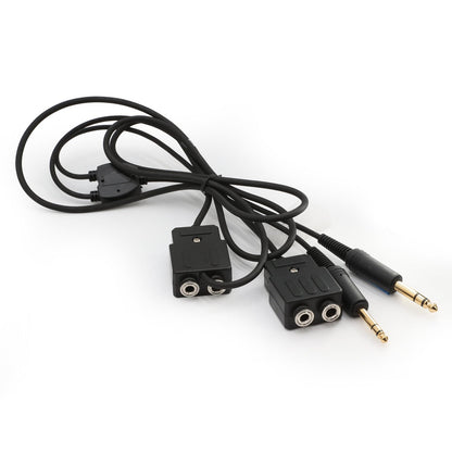 General Aviation Pilot Headset Extension Splitter Cable - CLEARANCE