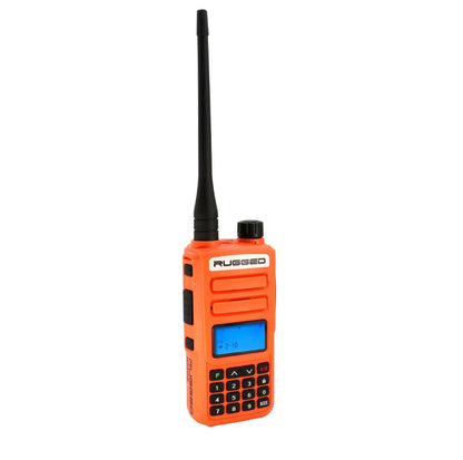 GMRS and FRS Handheld Two Way Radio - Model GMR2-PLUS-ORN - CLEARANCE