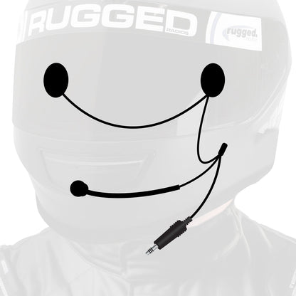 Helmet Kit with Speakers and Mic - Wired for IMSA - CLEARANCE