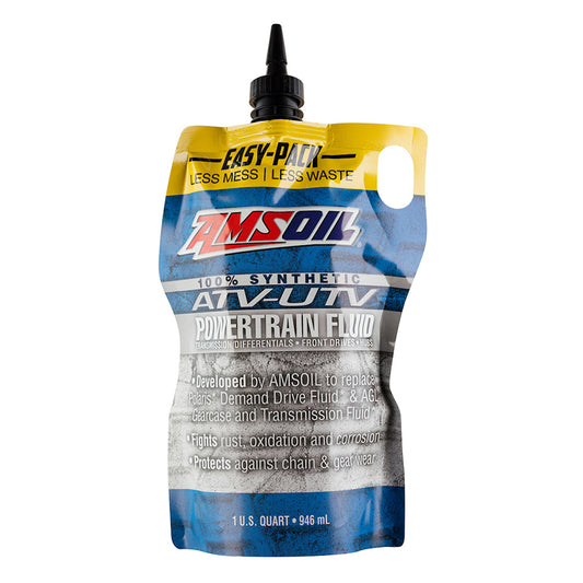 AMSOIL 100% SYNTHETIC ATV/UTV POWERTRAIN FLUID