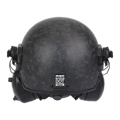 MRC Opposition Half Helmet with Rail Mounted Headset - DOT