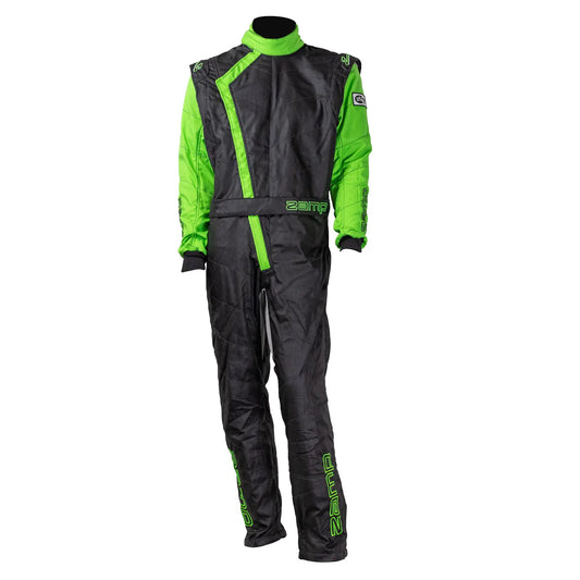 ZR-40 Race Youth Suit Green/Black - R07C09YS