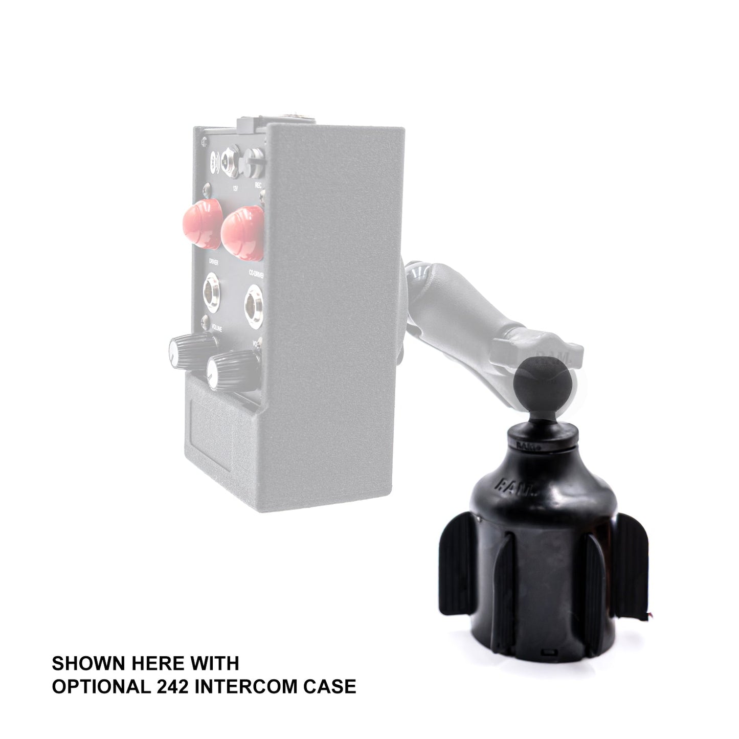 RAM Stubby Cup Holder Ball Base
