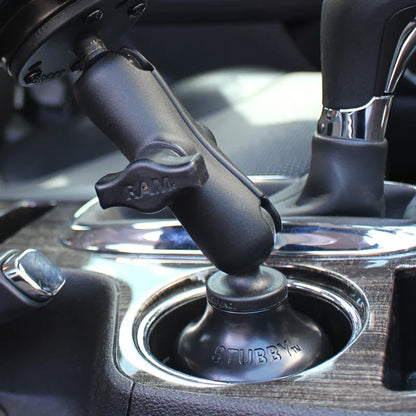 RAM Stubby Cup Holder Ball Base