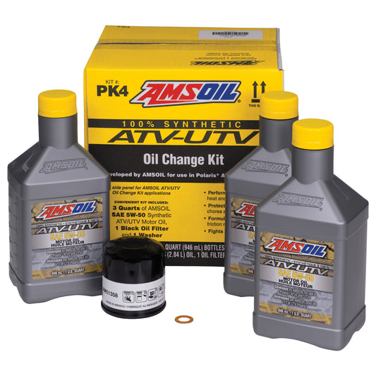 AMSOIL POLARIS RZR TURBO OIL CHANGE KIT