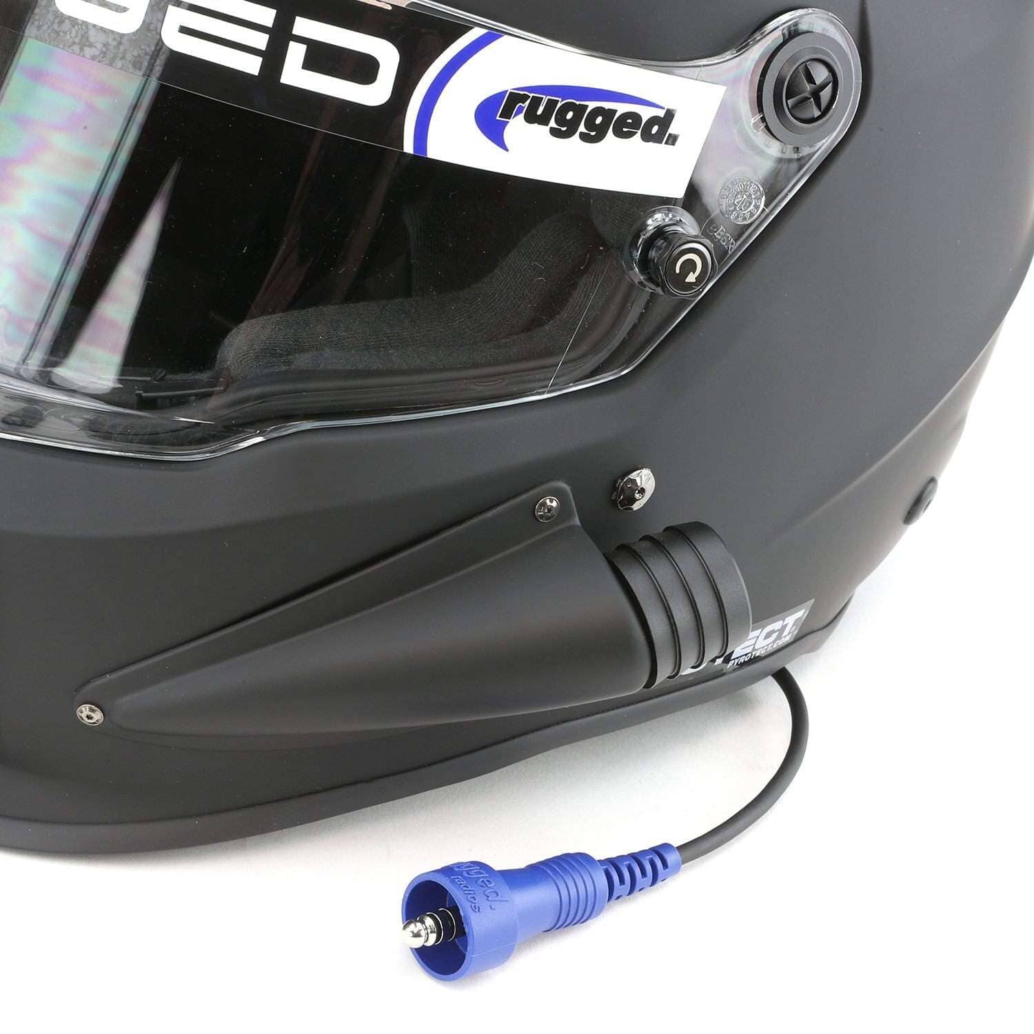 Pyrotect ProSport Side Air Helmet Wired OFFROAD - Size Medium - New - Cosmetic Blem
